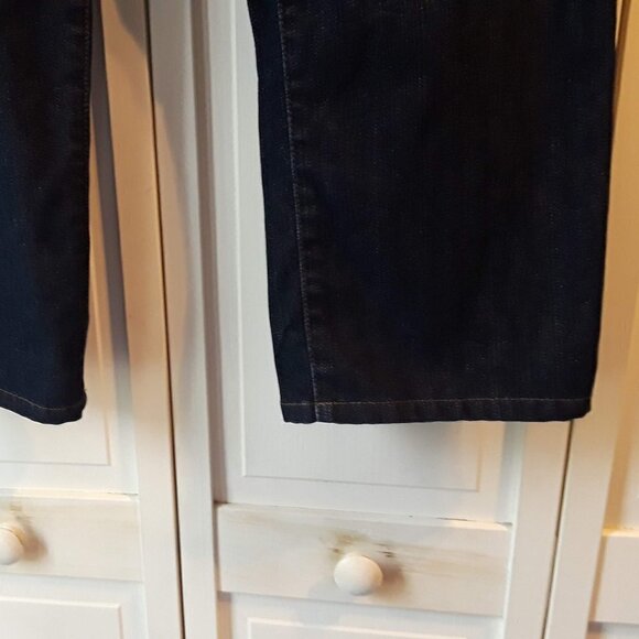 Chico's Platinum Denim Dark Wash Jeans Size 16 - Picture 8 of 12